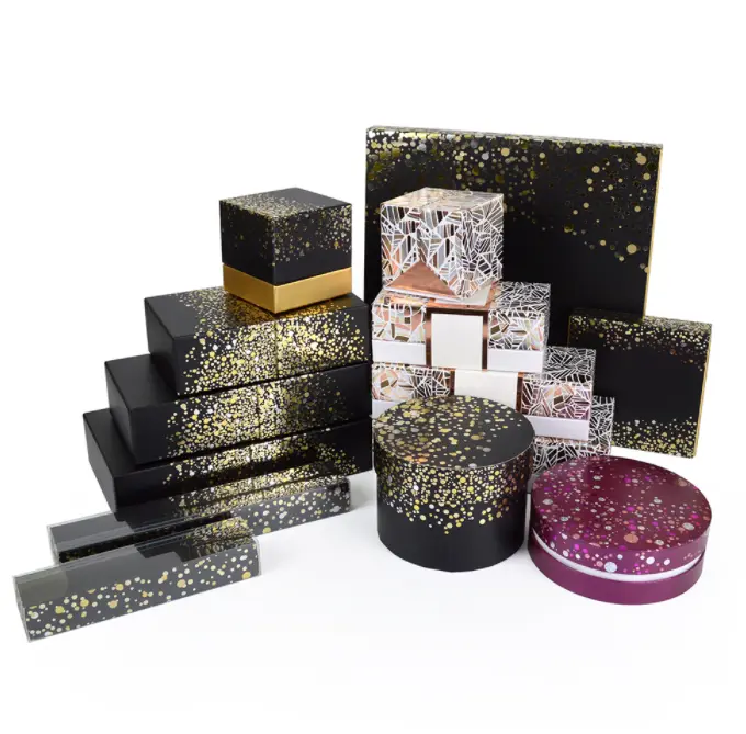 foldable box packaging recycle closure for necklace 3