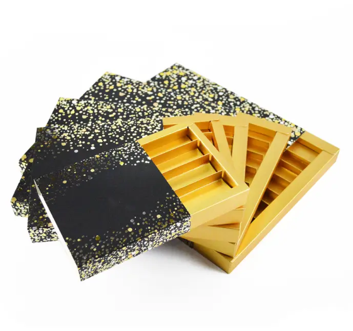 foldable box packaging recycle closure for necklace 6