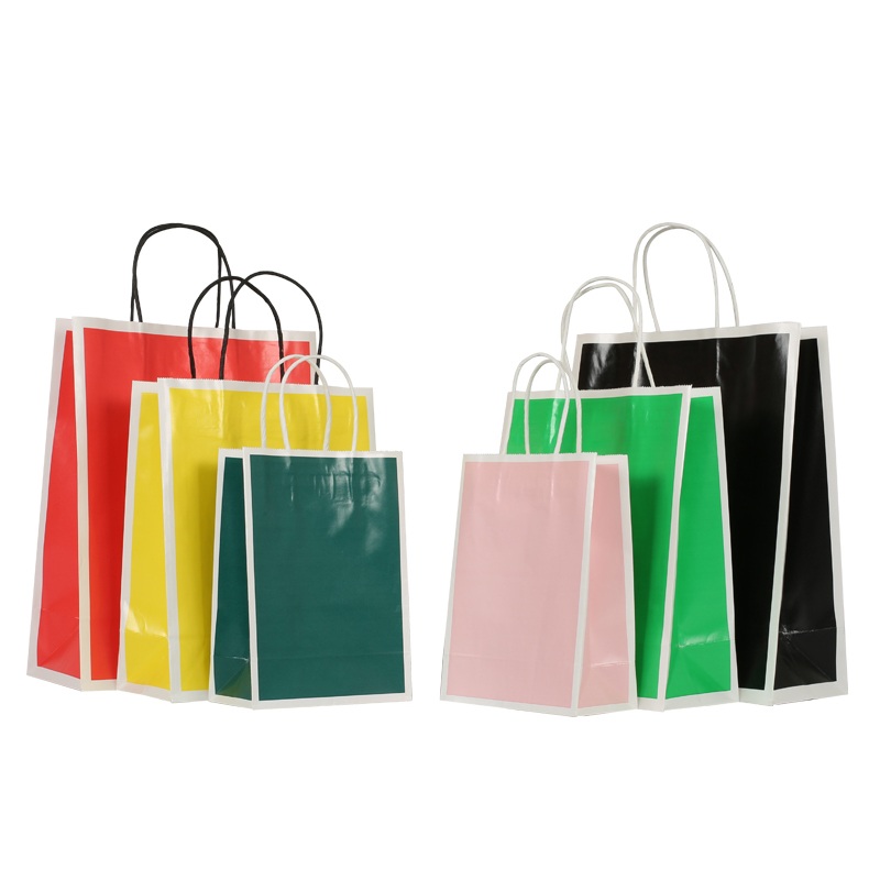 welmpackaging BolsadepapelkraftAcceptasmallamountofcustomizedlogo120gbrownkraftpaperwhitekraftpaperkraftpaperbags63 2