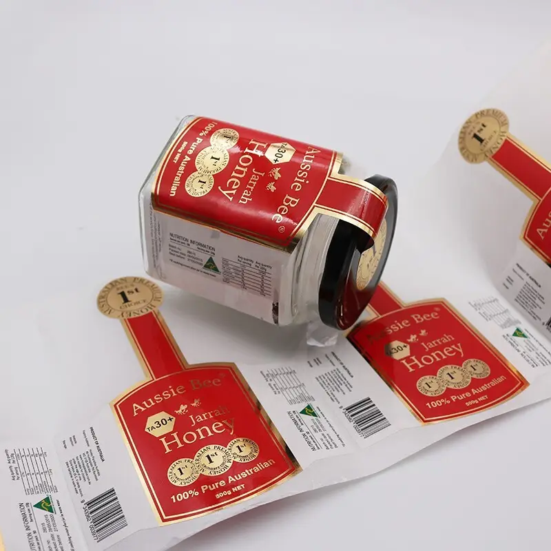 Welm gold product label stickers company for sale 3