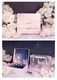 foldable navy blue gift boxes with lids ribbon printed for sale 7
