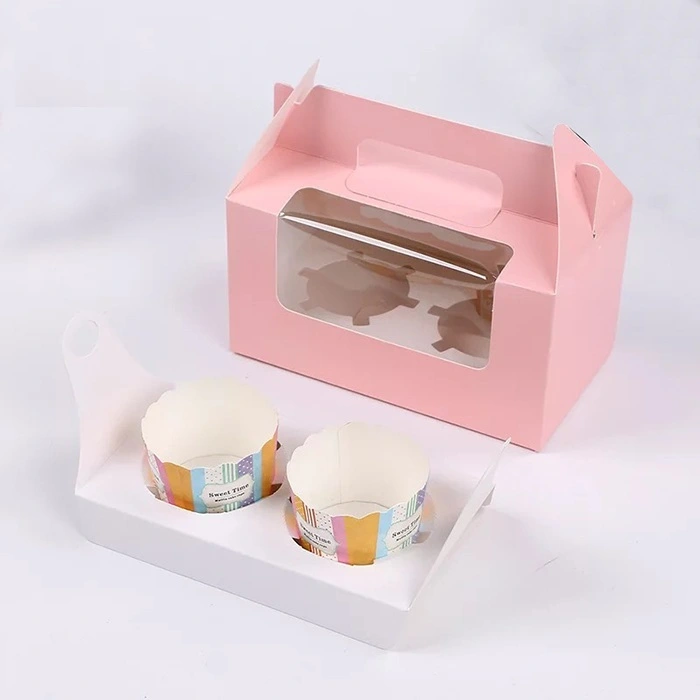 Custom Logo Biodegradable Cake Box Gift Box For Cake Takeaway Food Paper Box 1