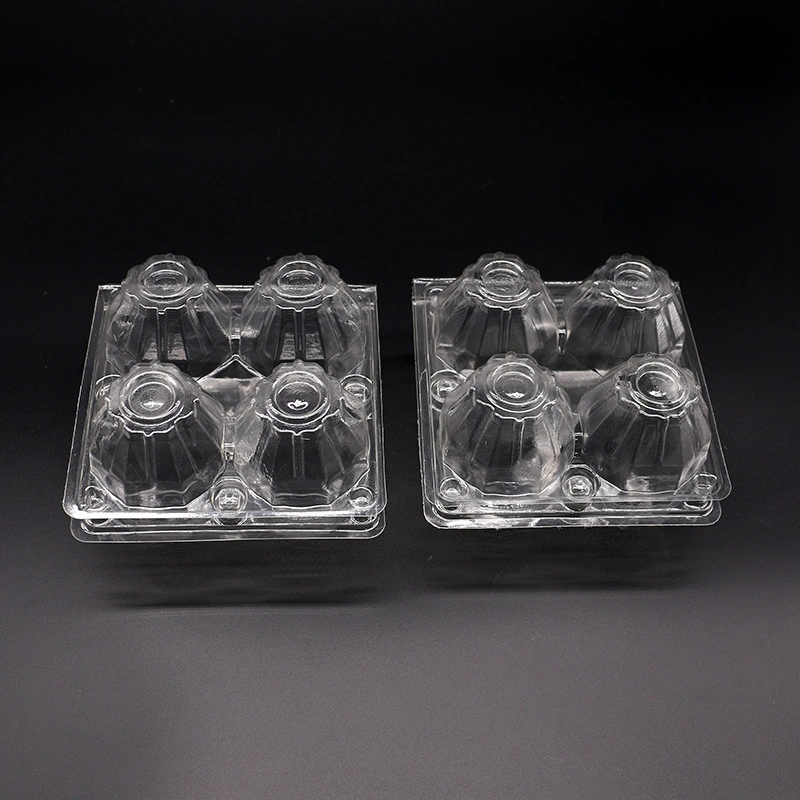 2/4/6/8/9/10/12/15/16/20  PET PVC Plastic Egg Packaging Tray And Box 1