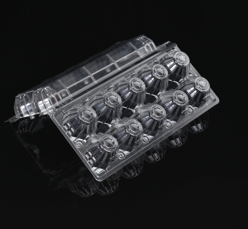 2/4/6/8/9/10/12/15/16/20 PET PVC Plastic Egg Packaging Tray And Box 5