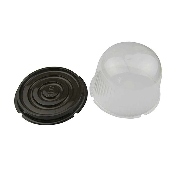 Custom High Quality PP / PET Material Plastic Cake Slice Box Packaging 1