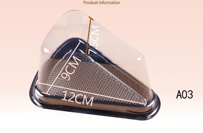Customized Quality triangle cake box plastic blister Supplier 3