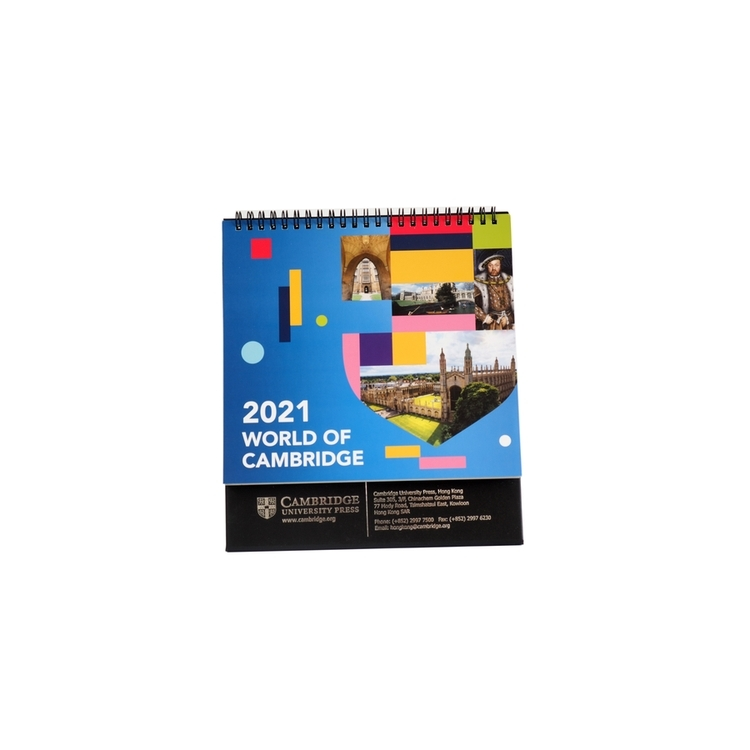 Custom new year paper printing service calendar paper printing 1