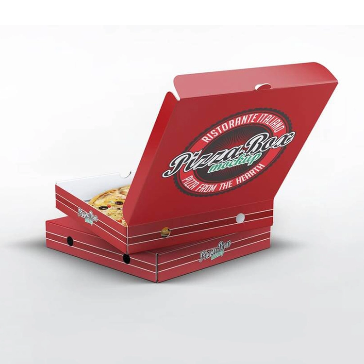 Hong Kong Custom various size portable printing pizza packaging box reusable corrugated delivery pizza box For Packaging Oem With Good Price-Welm 1
