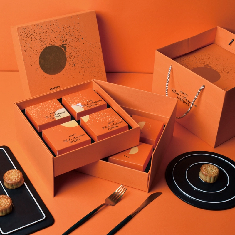 Package design luxury mooncake gift packing box packaging gift boxes original package design from HongKong WELM 1