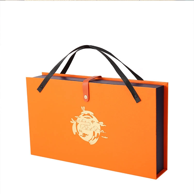 Hong Kong supplier high-end custom printed logo luxury packaging moon cake box gift 1