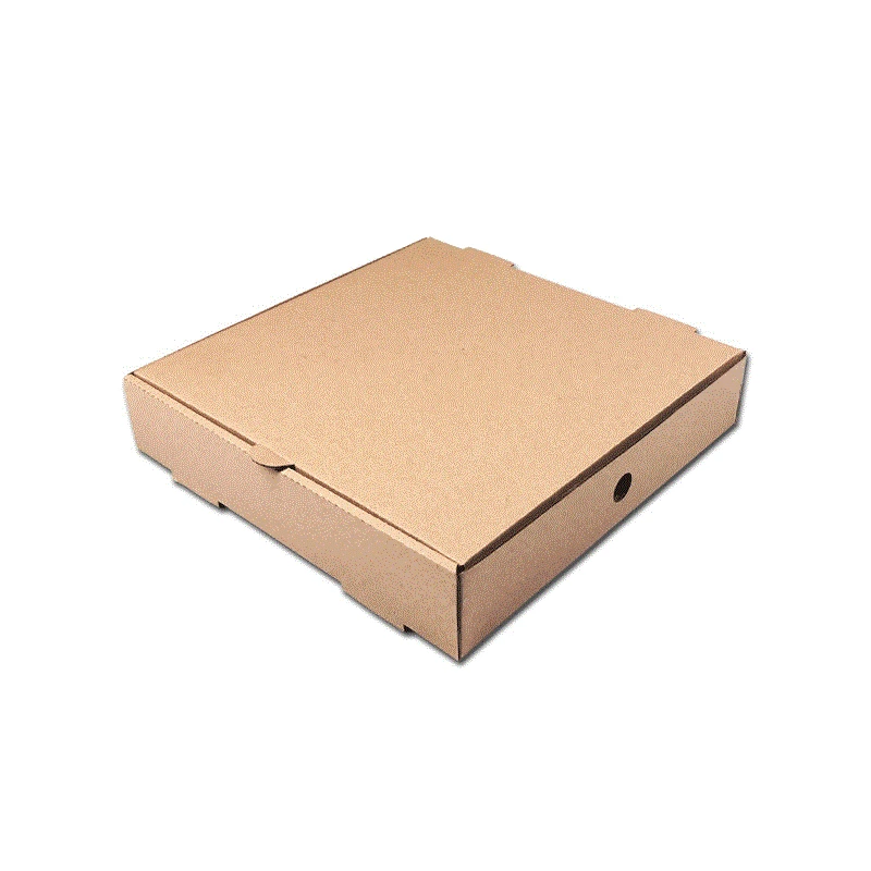 Wholesale Custom Printed Personalised All Size 9 10 11 12 14 18 Inch Corrugated Kraft Paper Fries Burger Pizza Boxes 1