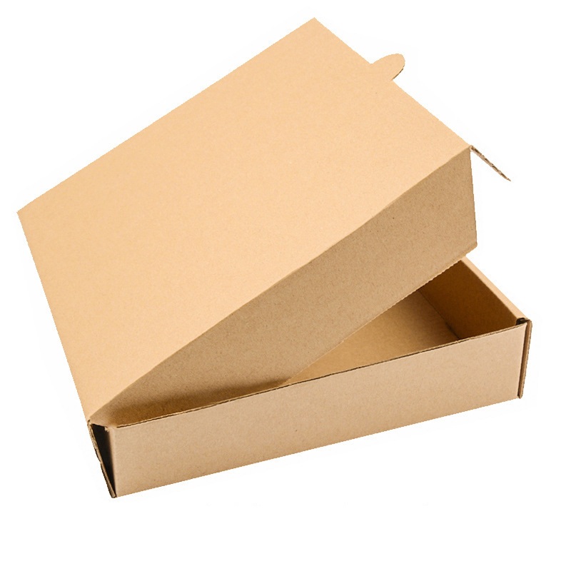 Wholesale Custom Printed Personalised All Size 9 10 11 12 14 18 Inch Corrugated Kraft Paper Fries Burger Pizza Boxes 5