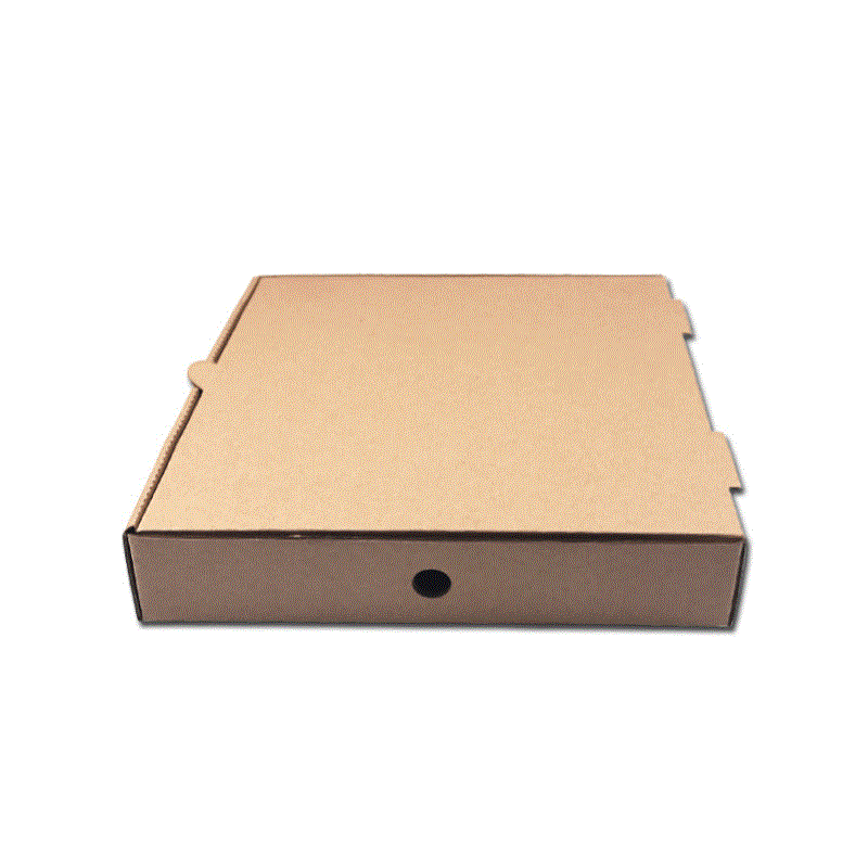 Wholesale Custom Printed Personalised All Size 9 10 11 12 14 18 Inch Corrugated Kraft Paper Fries Burger Pizza Boxes 7