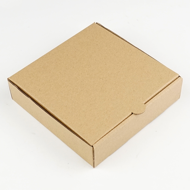 Food grade flute corrugated custom printed size caja para pizza design cardboard carton pizza box 4