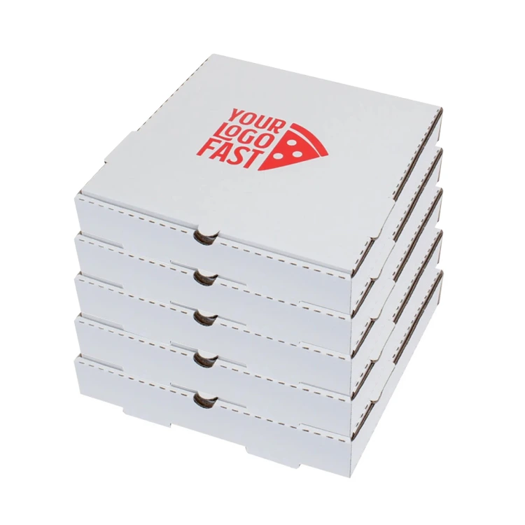 Hong Kong Custom Multi Colors Sizes Guaranteed Quality Packaging Boxes Disposable Kraft Paper Takeout Food Container Pizza Boxes 1