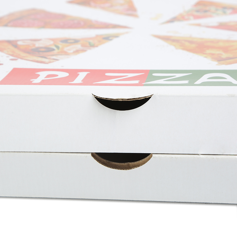 Cajas de cartón para pizza de 8, 9, 10, 11, 12, 13, 14, 16, 18 y 24 pulgadas con logotipo personalizado impreso, embalaje kraft corrugado, caja para pizza 6