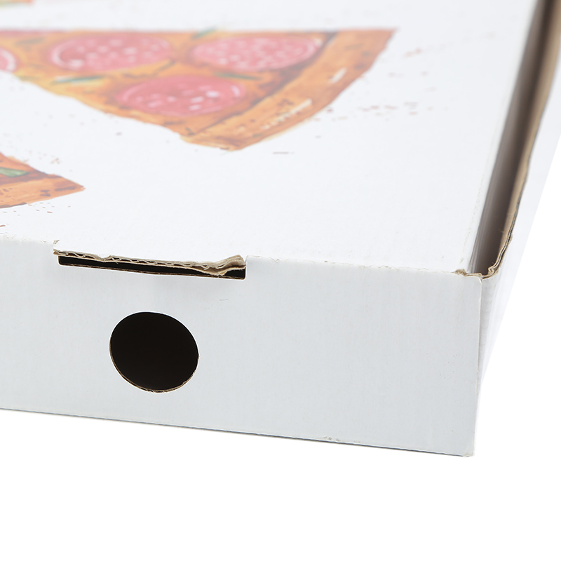 Cajas de cartón para pizza de 8, 9, 10, 11, 12, 13, 14, 16, 18 y 24 pulgadas con logotipo personalizado impreso, embalaje kraft corrugado, caja para pizza 5