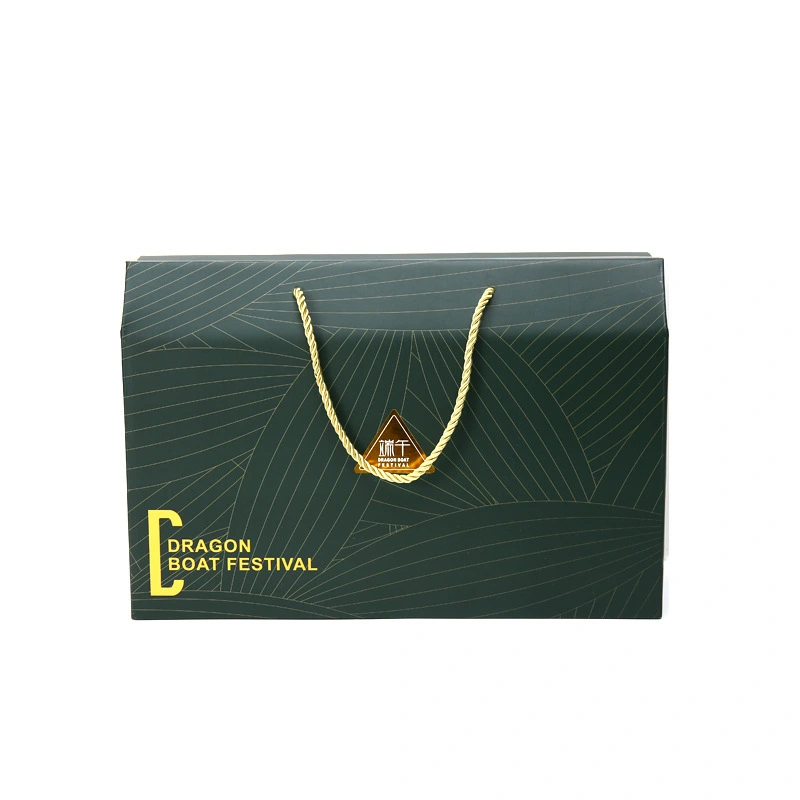 Hong Kong Custom Personalized Design Eco-friendly Environment Paper Food Packaging Dragon Boat Festival Gift Box with Logo 1