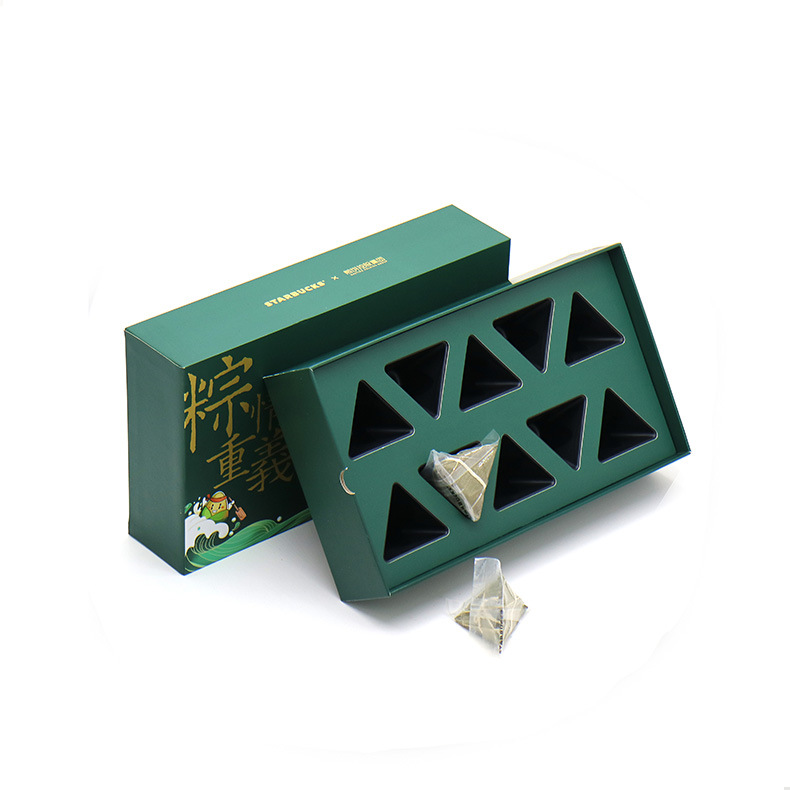 Hong Kong Custom Wholesale Recycled Raw Material cardboard Packaging Paper Dragon Boat Festival Gift Box with Design Exquisite Logo 3
