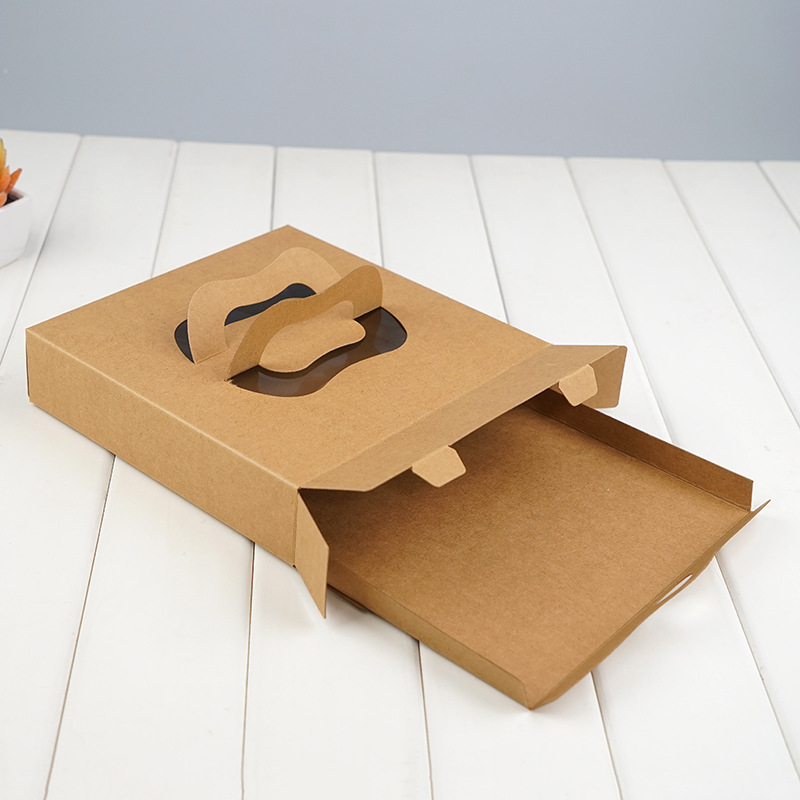 Cajas de pizza con asa de papel corrugado de grado alimenticio de 6, 7, 8, 9, 10, 12, 14, 16 y 18 pulgadas con logotipo, fabricantes mayoristas personalizados 5