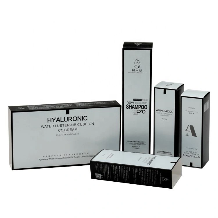 Hong Kong Custom Nail Lip Kit Wig Eyelash Press on Nail Perfume Soap Cosmetics Product Gift Cardboard Packaging Boxes 1
