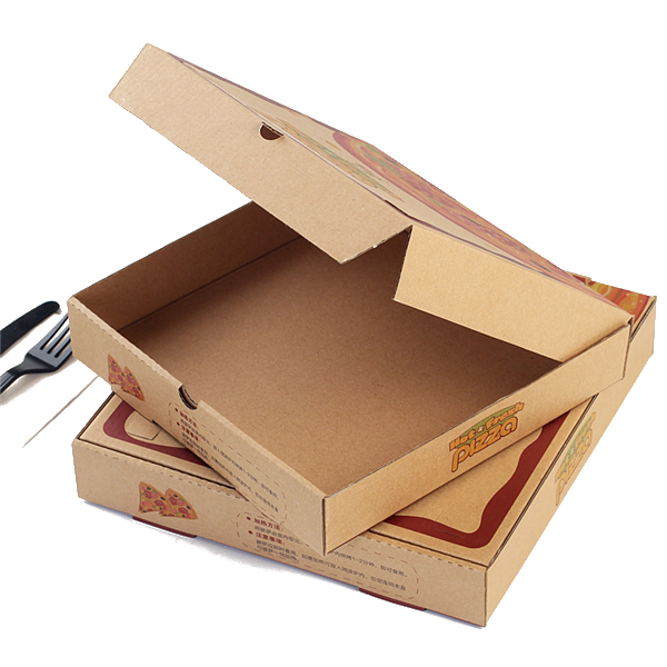 Custom Wholesale Logo Printing  High Quality All Size Takeaway Corrugated Carton  Packaging Pizza Box 3