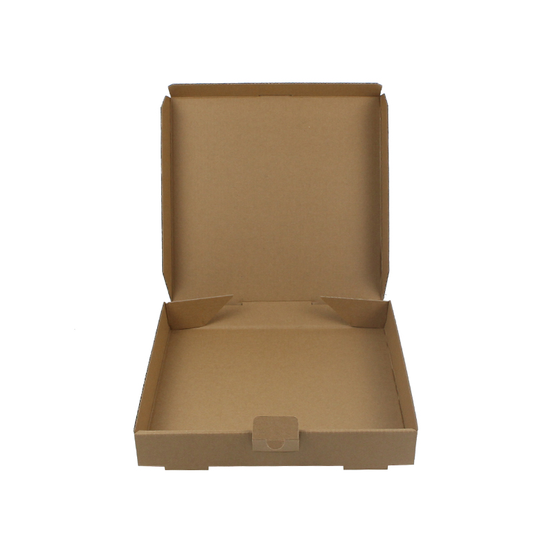 Eco-friendly and biodegradable corrugated cardboard packaging pizza box customization 3