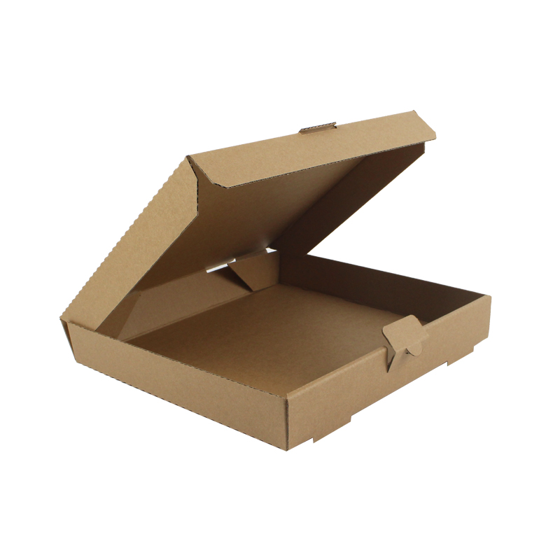Eco-friendly and biodegradable corrugated cardboard packaging pizza box customization 5