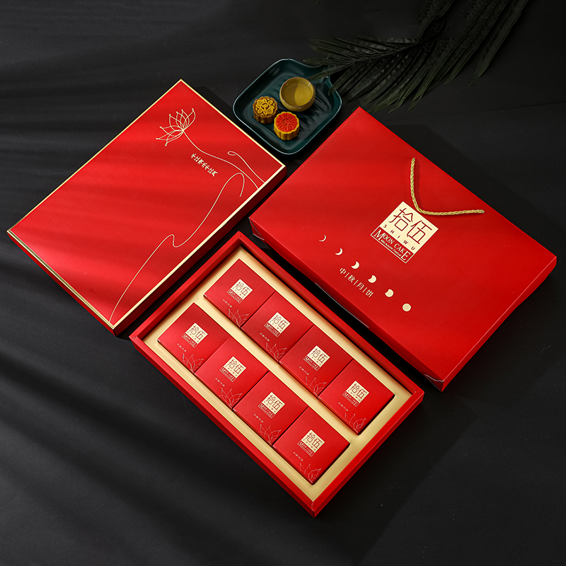 Hong Kong Custom Wholesale Logo Fold Macaron Candy Dessert Packaging Snacks Packing Chocolate Mid Autumn Festival Mooncake Boxes 3