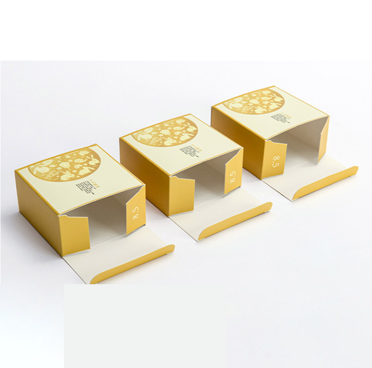 Hong Kong Custom Printing 4/6/8 pcs Pack Recycled Round Folding Egg Donut Gift Carton Cardboard Paper Mid Autumn Festival Mooncake Boxes 3