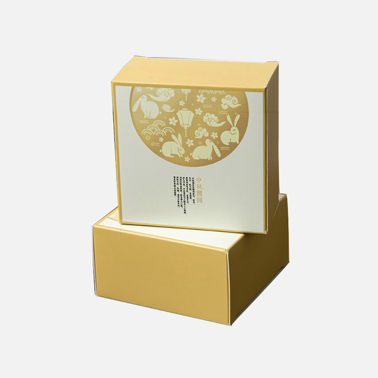 Hong Kong Custom Printing 4/6/8 pcs Pack Recycled Round Folding Egg Donut Gift Carton Cardboard Paper Mid Autumn Festival Mooncake Boxes 2