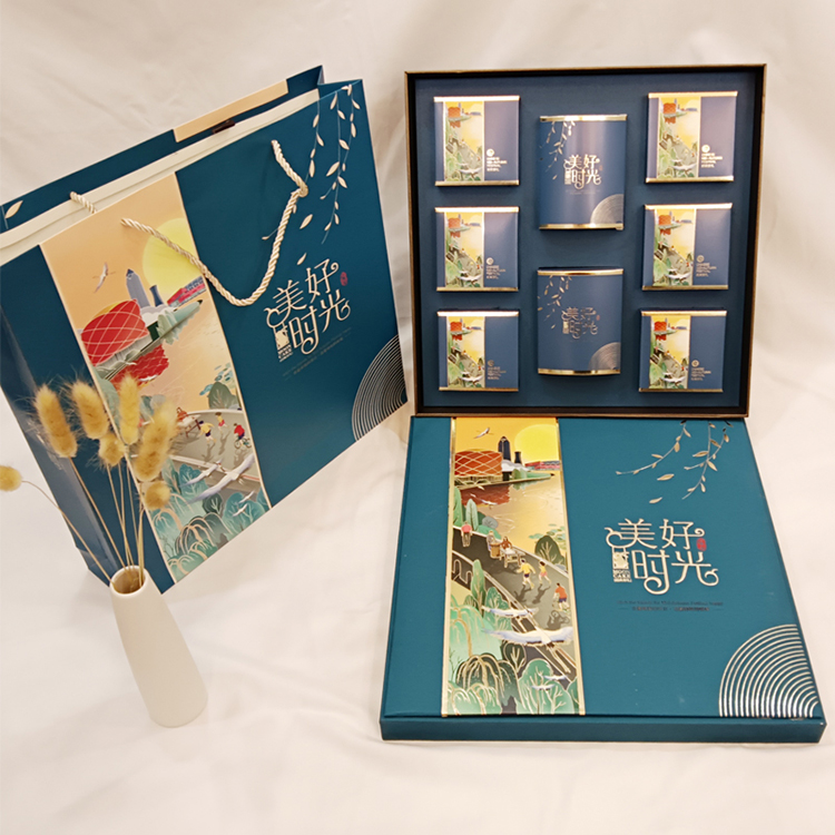 Hong Kong Customized Wholesale Mystery Surprise Cardboard Mid Autumn Festival Moon cake Packaging Gift Box 3