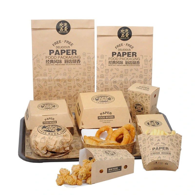 Hong Kong Custom Design Your Own Logos All Sizes Compostable octagon hexagon Food Craft Kraft Paper Box for Italy Pizza Burger Fried Chicken 1