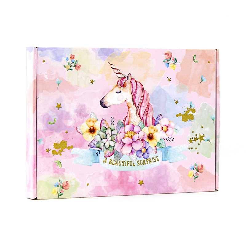 Custom luxury fancy heart shape gold jewelry birthday explosion flower ribbon gift ring skincare wig t shirt box packaging with handle 2