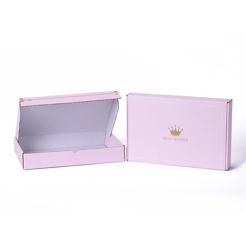 Custom surprise luxury white Clothing shoe candle floral hair flower gift craft corrugated Kraft box packaging for jewelry 1