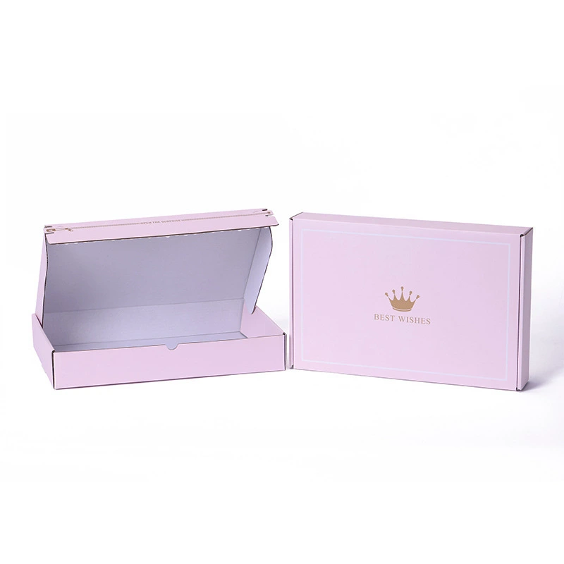 Custom surprise luxury white Clothing shoe candle floral hair flower gift craft corrugated Kraft box packaging for jewelry 1