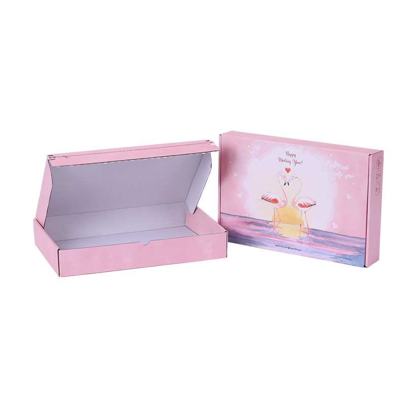 Custom surprise luxury white Clothing shoe candle floral hair flower gift craft corrugated Kraft box packaging for jewelry 2
