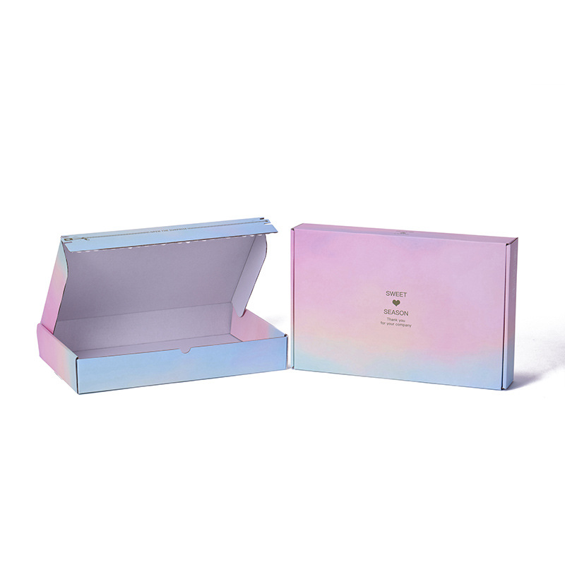 Custom surprise luxury white Clothing shoe candle floral hair flower gift craft corrugated Kraft box packaging for jewelry 4