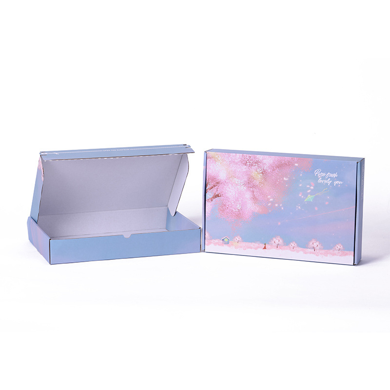 Custom surprise luxury white Clothing shoe candle floral hair flower gift craft corrugated Kraft box packaging for jewelry 3
