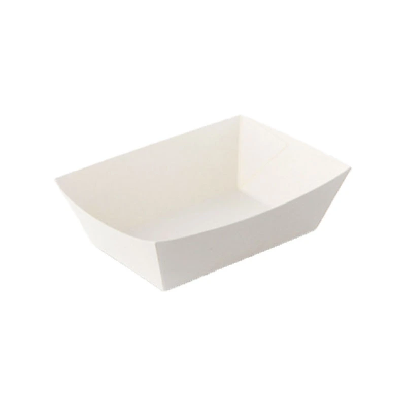 Custom Disposable Biodegradable Takeaways Fast Food Lunch French Fries Chicken Container Cardboard Paper Boat Serving Packing Box 1