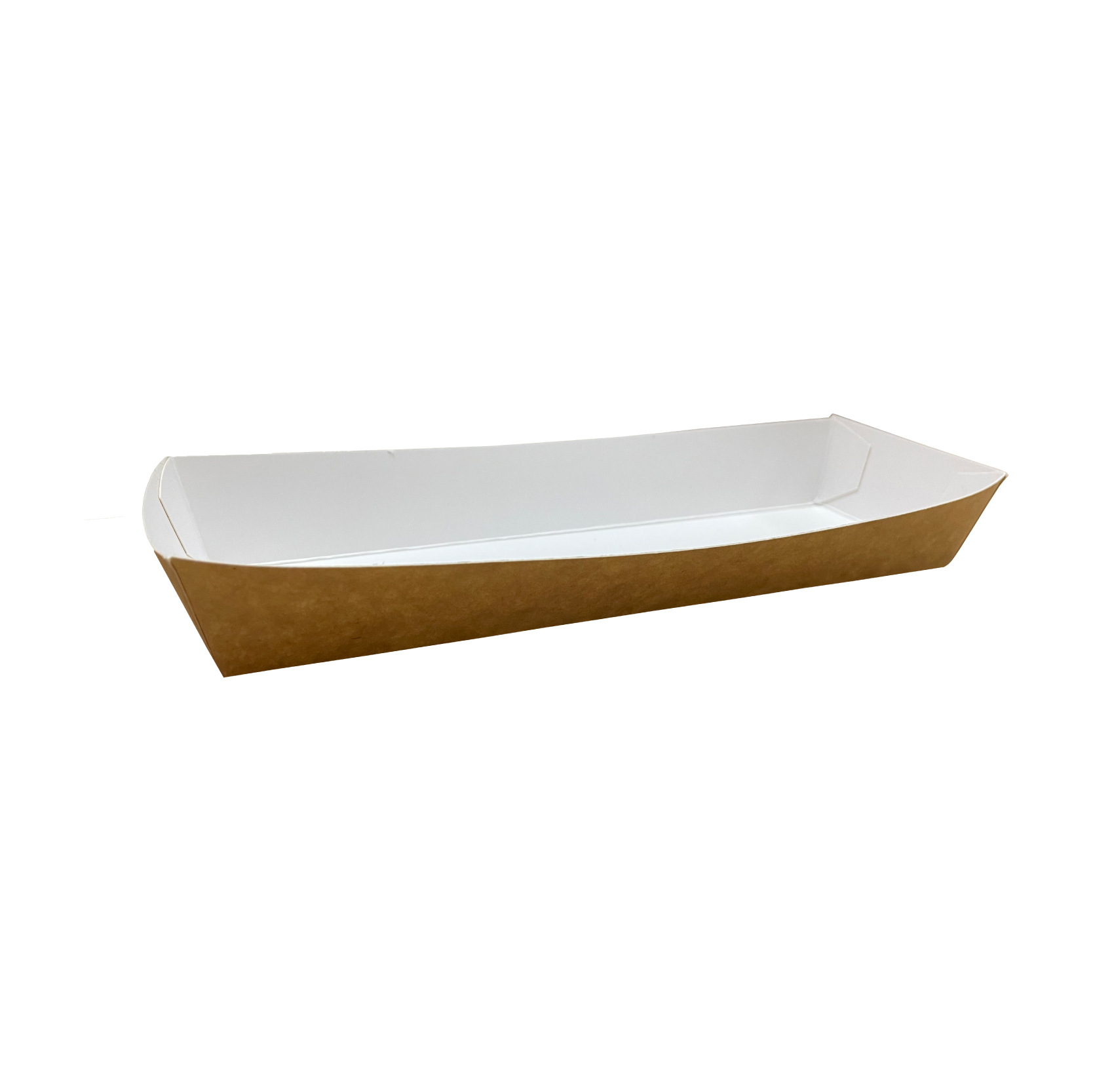 Custom Disposable Biodegradable Takeaways Fast Food Lunch French Fries Chicken Container Cardboard Paper Boat Serving Packing Box 4