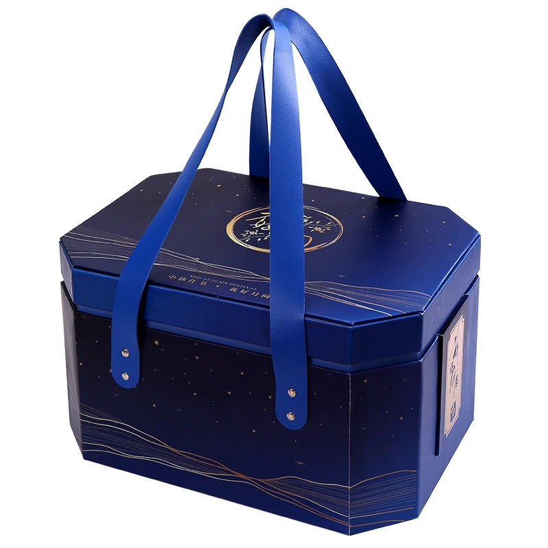 Wholesale customized Cardboard Candle Packaging moon cake Gift 1