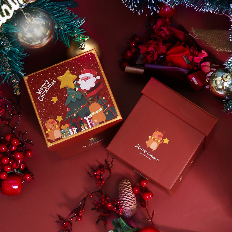 Custom fancy recycled biodegrade paper cardboard clothing boutique souvenir perfume Birthday Christmas packaging gift box 4