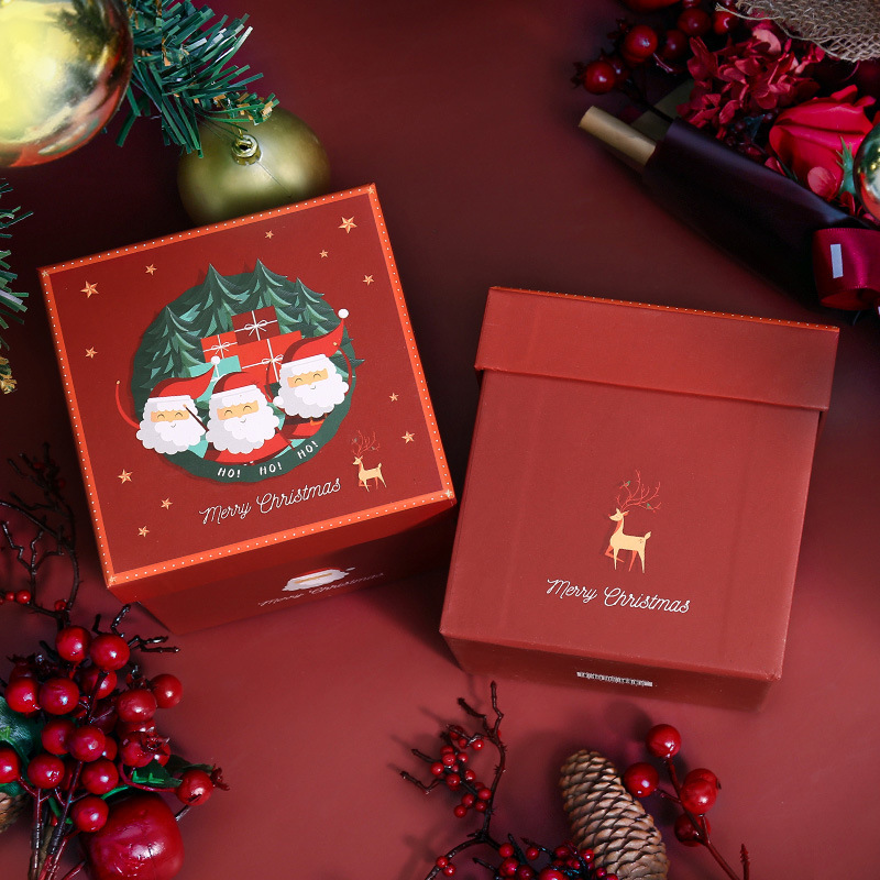 Custom fancy recycled biodegrade paper cardboard clothing boutique souvenir perfume Birthday Christmas packaging gift box 2