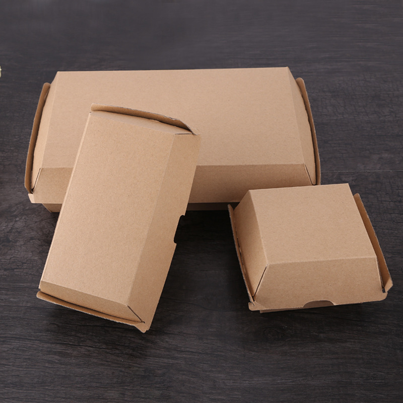 Custom personalized design high quality mailer takeaway package sandwich sushi food cardboard paper burger box with logo 6
