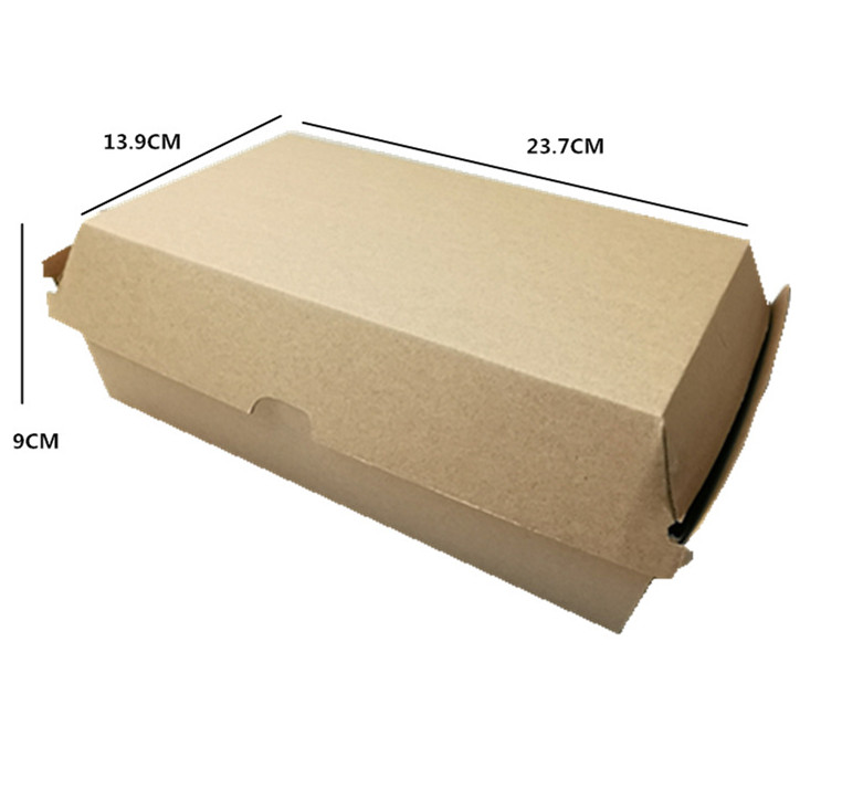Custom China manufacturers biodegradable craft corrugated delivery mailing packing macaron candy dessert paper burger box 7