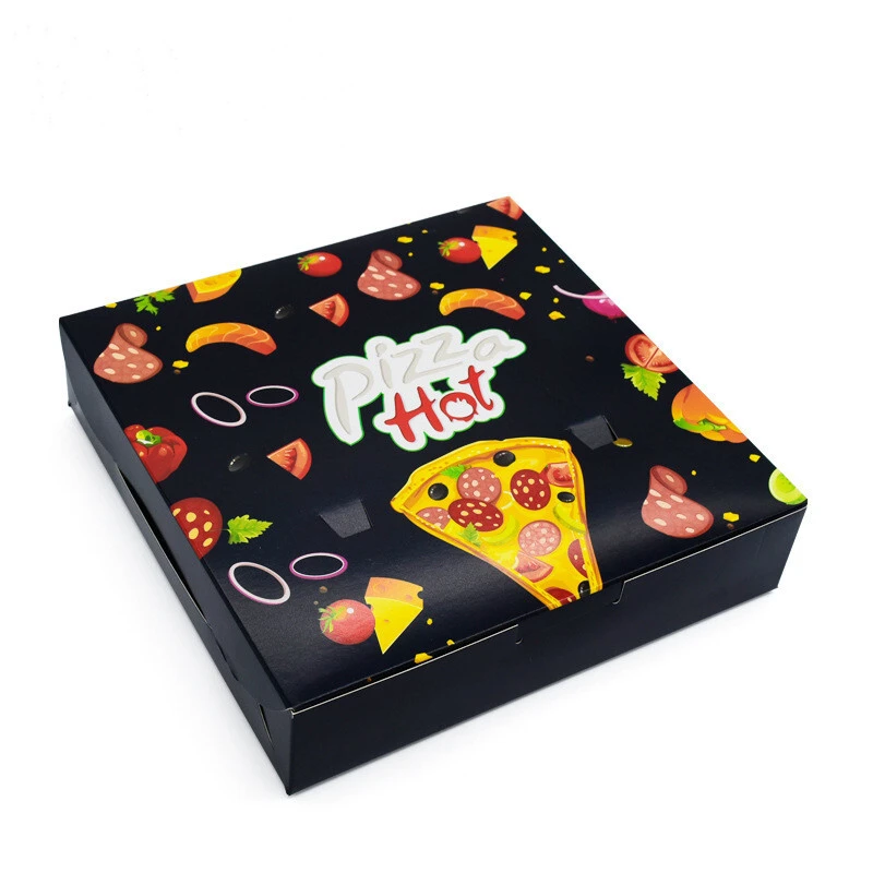 Custom packaging hexagon square triangle carton 14inch 16 inch pizza box for food 1