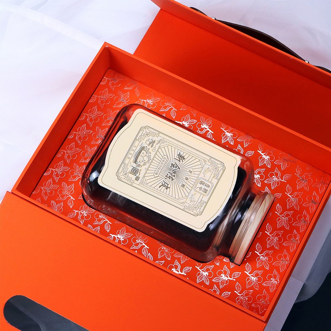 Custom wholesale cardboard biodegradable eco friendly paper packaging printing Happy New Year gift box with logo 5