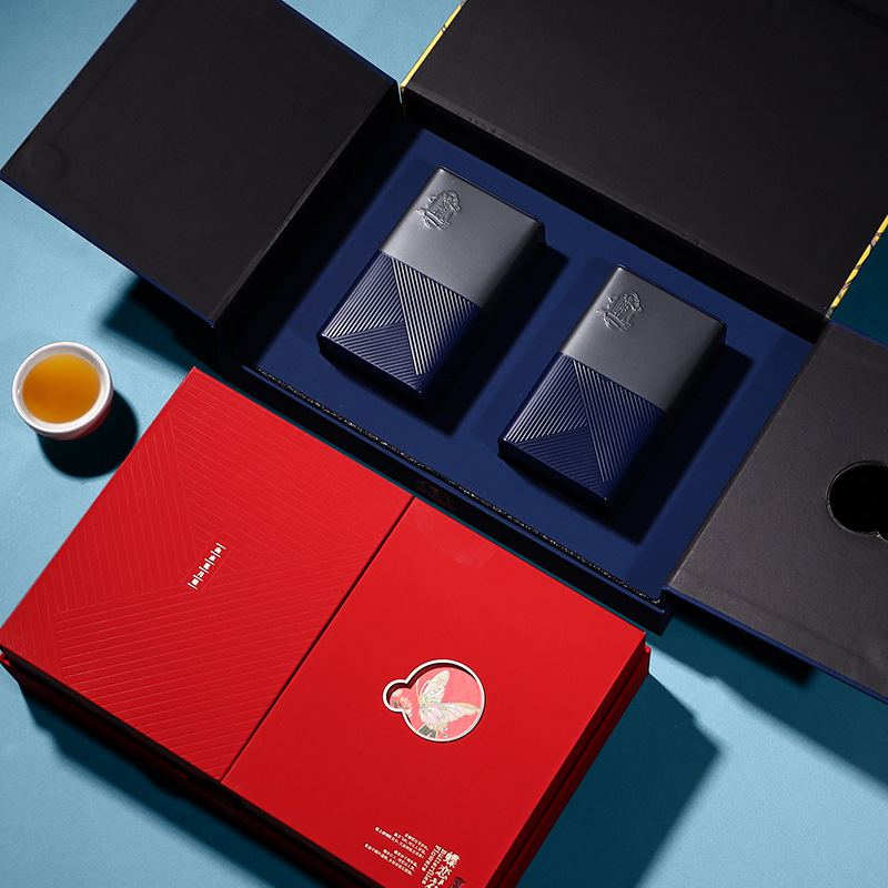 Custom wholesale luxury white black paper nut tea wine preserved wedding favour jewellery cardboard Happy New Year gift boxes 5