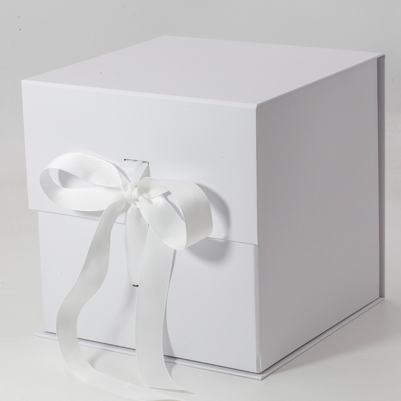 Custom wholesale logo 2022 Guangdong luxury high quality white black nut wine tea cardboard paper packing Happy New Year gift box 3